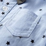 Baby Set Junge Gentleman Stars T-Shirt mit Schleife und kurzen Hosen
