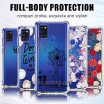 ruiyoupin Schutzhülle kompatibel mit Samsung Galaxy A21S Case Hülle Silikon Durchsichtig transparent für Galaxy A21S 6.5