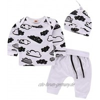 Yihaifu Baby Anzug Baumwolle Neugeborenen Outfit Baby Mädchen Jungen Kit Neugeborenen Outfit Baumwollkleidung Hat Kleinkind Kit 80cm