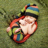 AWYJ Baby-Foto-Anzug Kinder Studio Fotografie Wollkleidung Hundert Tage Fotografie-Kleidung Baby-Handgestrickte Cartoon Sweater Infant Fotografie Props Kostüm Outfits