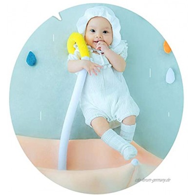 HO-TBO Baby Foto Requisiten Neugeborene Jungen Fotografie Prop häkeln Hut Hose Decke weiß Foto Posing Requisiten Color : White Size : S