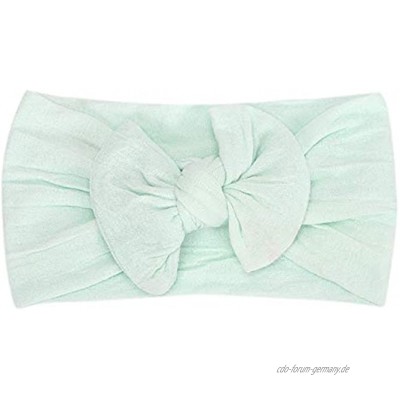 Huhu833 Baby Stirnbänder Cute Baby Kleinkind Infant Circle Stirnband Stretch Haarband Headwear Minz grün