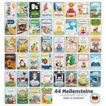 44 wunderbare Baby Meilenstein Karten. Geschenk zur Geburt und Schwangerschaft. Meilensteinkarten fürs erste Lebensjahr Baby Cards