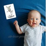 Baby Meilenstein-Karten für Jungen und Mädchen Baby Fotokarten Geschenk zur Geburt 27 Karten zum Festhalten der schönsten Babyfotos