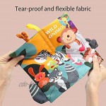 chora BabyTuchBuch Weiche Gewebe Babybücher Cartoon Erster Buch Früherziehung Spielzeug Für Säugling Und Ein Baby Geschenk appealing