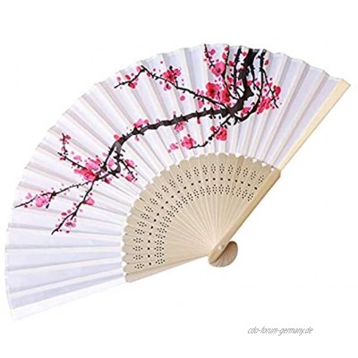 Hand aus Bambus faltbar Geschenke Blume des chinesischen Tanzes Tasche für die Sommerhochzeit Farbe: 1