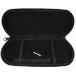 healthwen Tragbare Hard Carry Reißverschluss Schutzhülle Tasche Spieltasche Halter für Sony für PSP 1000 2000 3000 Hülle Tasche Spieltasche