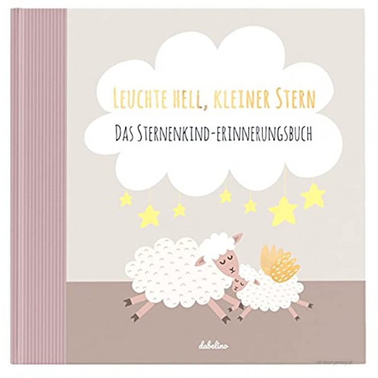 Sternenkinder-Erinnerungsbuch: Leuchte Hell Kleiner Stern Baby-Album Fehlgeburt Stille Geburt Tagebuch