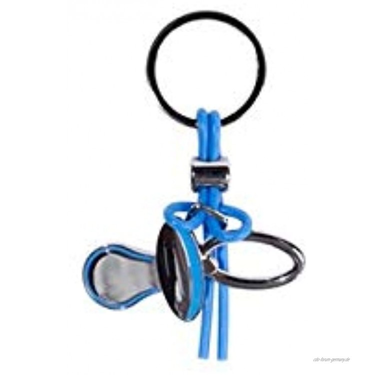 DISOK 20 Schlüsselanhänger in Form eines Schnullers Blau in Geschenkbox Geschenke Andenken und Details für die Taufe