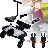 Buggyboard + Zusatzsitz Erweiterung SET für Kinderwagen Buggy Jogger Kind Board