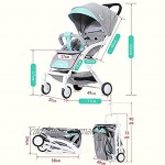 Tragbarer leichter Baby-Kinderwagen-Pull-Rod-Typ-Kinderwagen Ultraleichte Kompakte einseitige einfache Falte am besten für Flugzeug- und Autoreisen Color : I