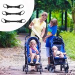 Ganmek Zwillingskinderwagen-Verbindungsstücke Sichere Drillinge und Vierlinge Babywagen Kinderwagen-Verbindungsset Nice