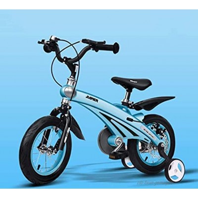 2021 New Tricycle Kids Trike Bequemes Kinderfahrrad 3 Jahre Männer und Frauen Baby Kinderwagen 14.12.16 Zoll Fahrrad Mountainbike Kind Bequem Farbe: Blau Größe: 16 Zoll Baby Dreirad Kinderwagen