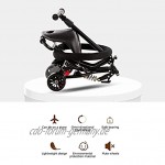 Sommer-Komfort-Kinderwagen Leichter Faltbarer Kinderwagen Vierrad-Kinderwagen für Reisen und Mehr