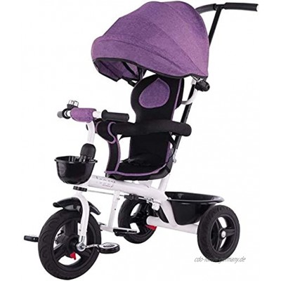 JINHH Fahrrad-Dreirad KidsLight Kids Spaziergänger Tragbare Und Sicherheit Für Kinder-Auto Mit Fußpedal Comfort Sitzbremse Passend Für Kinder Im Alter Von 1 6