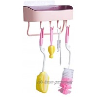 QKFON Babyflaschenbürsten-Set mit Aufbewahrungstasche Mehrzweck-Mehrzweck wiederverwendbare Strohhalmbecher Reinigungswerkzeuge