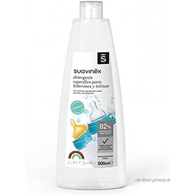 Suavinex Waschmittel speziell für Fläschchen und Sauger – 500 ml