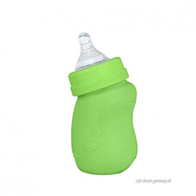 green sprouts sprout ware® baby bottle made from plants and glass 147ml green
