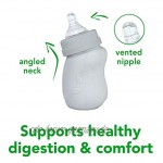 green sprouts sprout ware® baby bottle made from plants and glass 236ml grey
