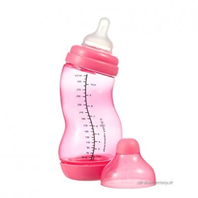 Difrax 707T03 S-Babyflasche Wide 310 ml rosa