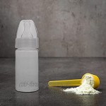 HEMOTON 5Pcs Baby Flasche mit Langsam Fluss Nippel Infant Fütterung Weithals Flasche Neugeborenen Milch Flaschen für Jungen Mädchen