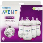 Philips AVENT Natural Feeding Bottle 260ml 9oz Twin SCF693 27 PACK OF 2