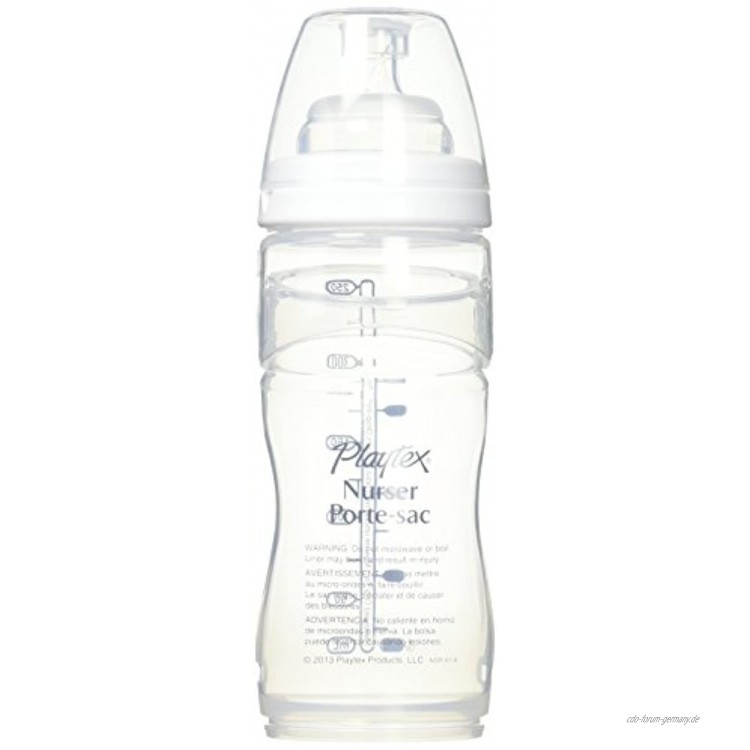 Playtex Nurser Drop-Ins Premium-Flasche 227 284 ml BPA-frei 1 Stück