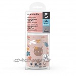 Suavinex 307082 Babyflasche 270 ml mit symmetrischem Sauger Sx Pro mittelgroß für Kinder ab +0 Rosa 99 g
