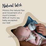 Tommee Tippee Closer to Nature Baby-Fläschchenset mit Anti-Kolik Ventil 2er Pack ab 3+ Monaten 260ml