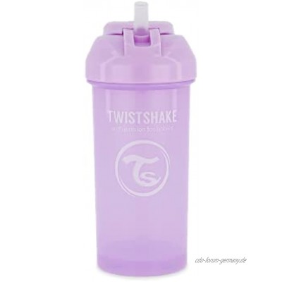 Twistshake Straw Cup 360ml 6+m Pastel Purple 78591