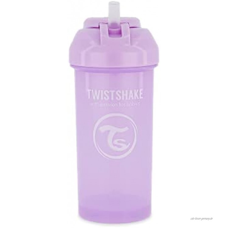 Twistshake Straw Cup 360ml 6+m Pastel Purple 78591